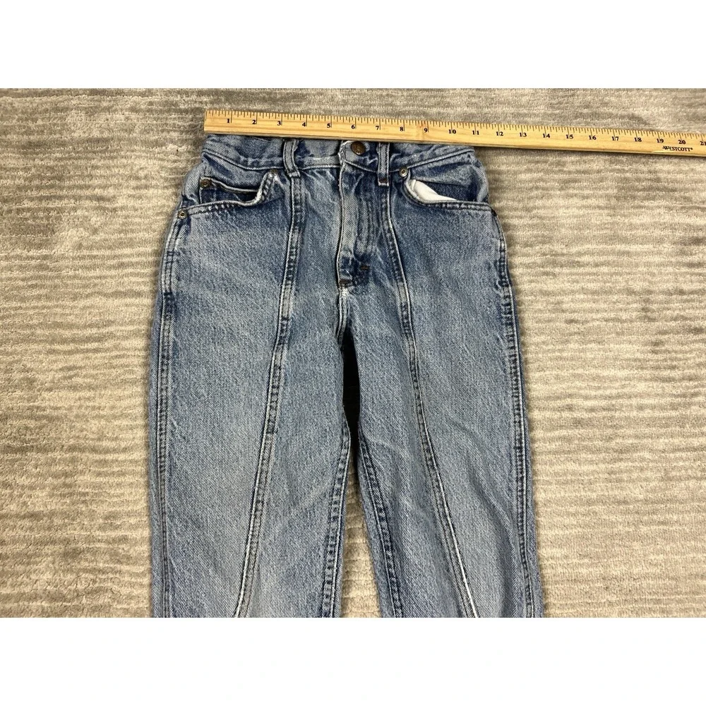 Lee‎ Riders Jeans Boys Size 12 Reg Blue Straight Vintage Denim Distressed